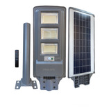 Lampara Led Solar Led 400w Con Control Sensor Y Soporte