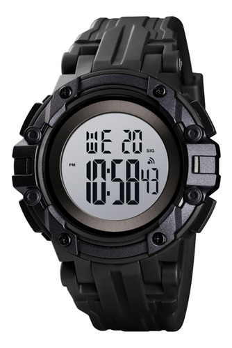 Reloj Cronometro Skmei 1545 Negro Elegante Casual Deportivo