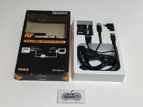 Cabo Rf Original Para Neo Geo Aes