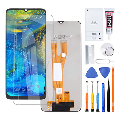Pantalla Para Samsung A03 Core A032m A032f Display Lcd Negro