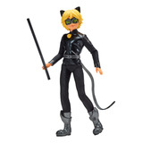 Muñeco De Acción Cat Noir  11 Pulgadas / Miraculous Cat Noir