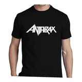 Remera Rock Anthrax Heavy Metal Pesado Calidad Excelente