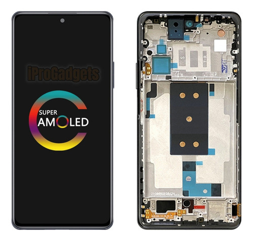 A Pantalla Amoled Lcd Con Marco Para Xiaomi 11t Pro