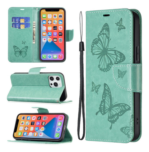 Funda Tipo Cartera Cartera Tapa Mariposa Para Samsung