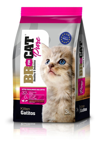 Br For Cat Cachorro Gato X 3 Kg