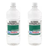 Alcohol Isopropilico 99.7% 1 Litro Dideval Pack Ahorro 2 Un.