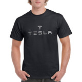 Remera Tesla Autos Electricos Marcemoto