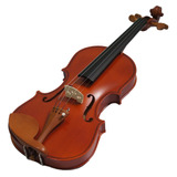 Violin Greko Vb401m 4/4 En Redwood Estuche Arco Y Colofonia