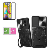 Capinha Resistente A Queda Para Moto G84+pelicula 3d