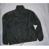 Campera Rompeviento Impermeable Con Capucha Impecable T L