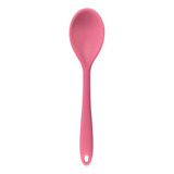 Colher De Silicone 27,5cm Rosa Oikos