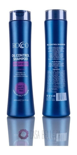 Shampoo Oil Control Sin Sal 400ml Rocco