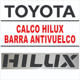 Calco Hilux Barra Antivuelco