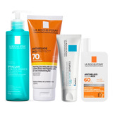 Kit La Roche-posay Cicaplast Anthelios Effaclar Protetor Sol