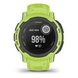 Smartwatch Garmin Instinct 2 Verde Lima - Tactical Resistente Tracback