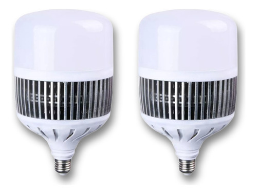 Lampara Galponera Led 100w 10500lm Fría 6500k X2 Unidades