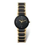 Rado R30930712 Reloj Centrix Jubile Damas  Negro Bisel Y Dia