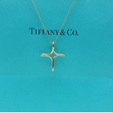 Cadena Con Cruz Tiffany Original Oro 18k No Tane Hstern Tous