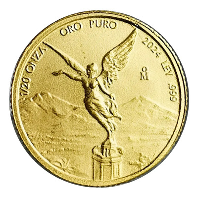 Fracción 1\u002F20 Veinteavo Onza Libertad Oro Puro Satín 2024 | MercadoLibre
