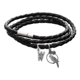 Pulsera Perico Brazalete Dije Pájaro Animal Letra Inicial