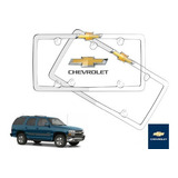 Par Porta Placas Chevrolet Tahoe 2004 Original