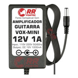 Fonte Carregador 12v Para Vox Mini 3 Amplificador Guitarra