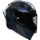 Casco Para Moto Agv Pista Gp Rr Talla L Color Negro 3419