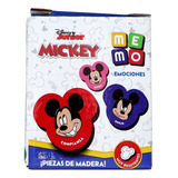 Juego De Memoria Disney 20 Piezas Mickey, Princesa, Spidey