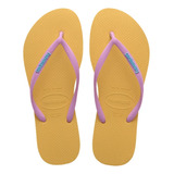 Chinelo Feminino Havaianas Slim Logo Pop Original Alpargatas