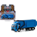 Greenlight 1:64 Camión Recolector Basura Mack Lr 2019 Azul