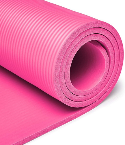 Colchoneta Yoga Mat 8mm Pilates Fitness Gym + Correa