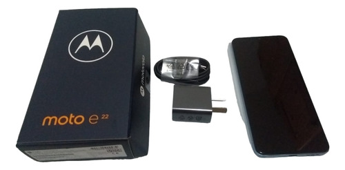 Celular Motorola E22 32gb Azul  Nuevo 