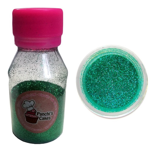 Escarcha Comestible Edible Glitter Verde - g a $534