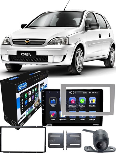 Kit Som Camera Carplay Android Auto Corsa 2002 A 2011 2012