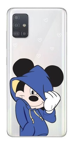 Capa Capinha Proteção Anti Shock Mickey Moletom Lançamento