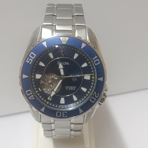 Bulova Marine Star Automático Diver Mergulhador Zero