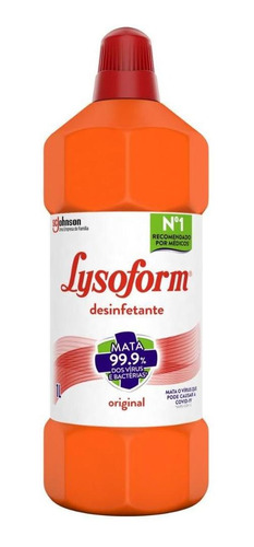 Desinfetante Lysoform Bruto Uso Geral Original 1l