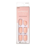 Kiss Impress Color Uñas De Color 009 Peevish Pink 30und