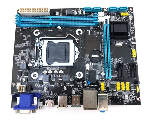 Placa Base Lga 1150 H81 Ddr3 Con Hdmi De Hasta 16 Gb