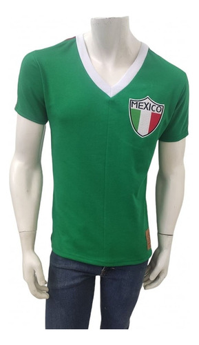 Jersey Retro  Verde De La Selección Mexicana 1982
