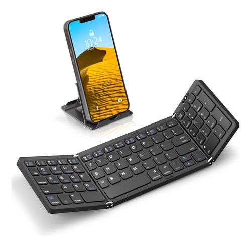 Teclado Bluetooth Plegable Multidispositivo Samsers Con X 3)