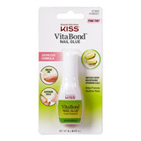 Pegamento De Uñas Kiss Vitablond Nail Glue Vitamina A Y E