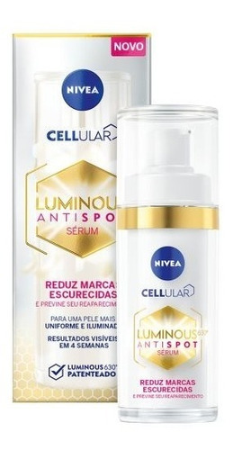 Sérum Facial Nivea Dia E Noite Cellular Luminous 630° C/nota