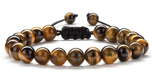 Pulsera De Ojo De Tigre Hombre Mujer Ajustable 2020