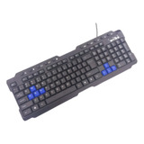 Teclado Gamer Universal Usb 2.0 Ergonomico Botones Multimedi