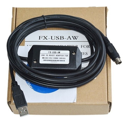 Cable Adapter Fx3u-usb-aw Para Plc Mitsubishi Melsec