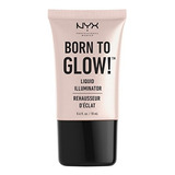 Nyx Maquillaje Profesional Nacido En Glow Liquid Iluminador,