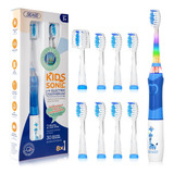 Seago Cepillo De Dientes Electrico Sonico Para Ninos, Con Te