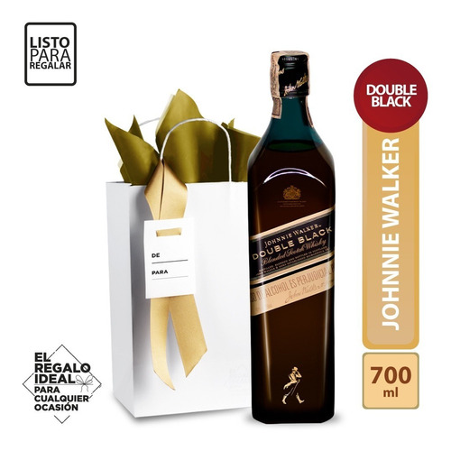 Johnniewalkerdouble Black+bolsa - mL a $243