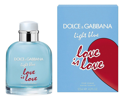 Light Blue Love Is Love Edt 125ml  Silk Perfumes Original